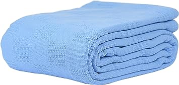 Snag Free Thermal Blanket 66” x 90” Blue